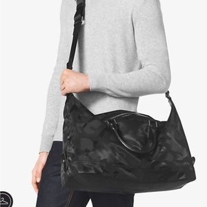 Michael Kors- Kent Camouflage Nylon Duffle